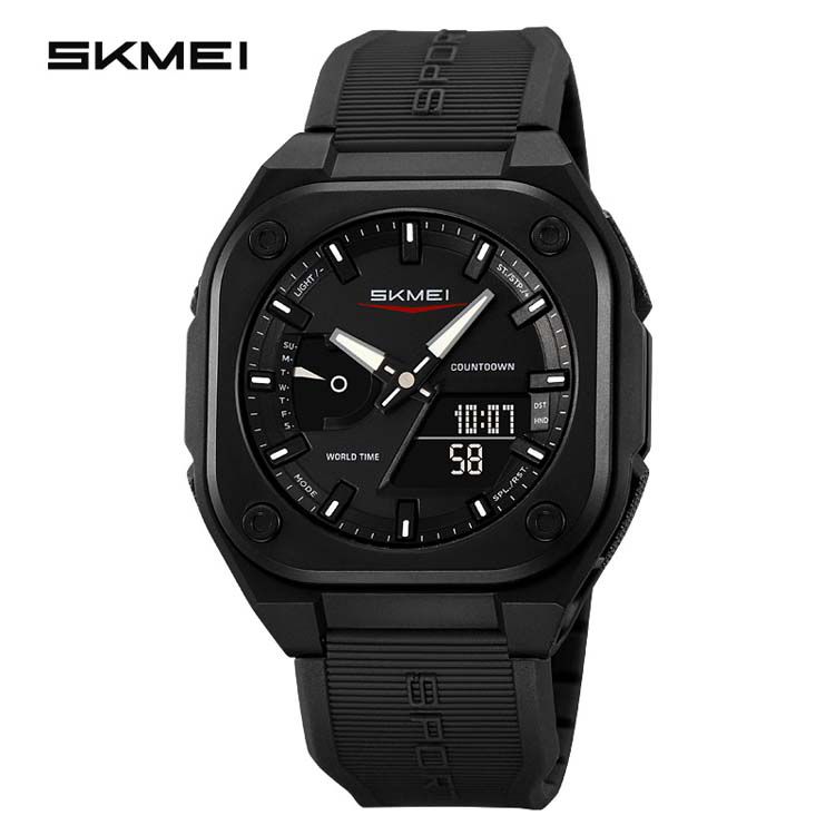 SKMEI Original Men's World Timer Sports Watch
