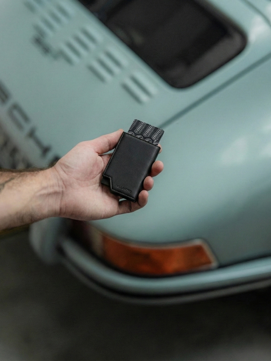 LEATHER SMART WALLET PRO - CLASSIC BLACK