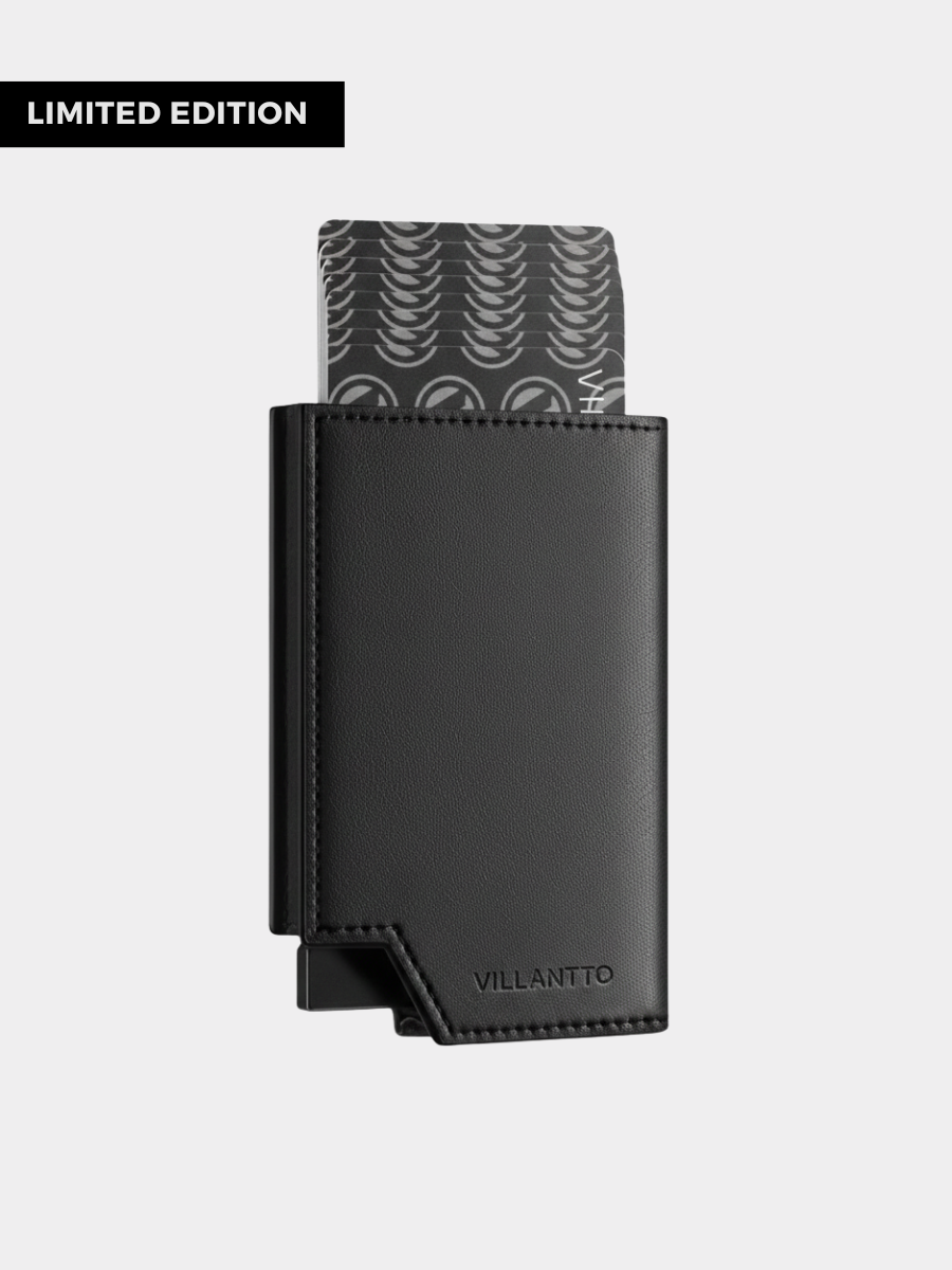 LEATHER SMART WALLET PRO - CLASSIC BLACK