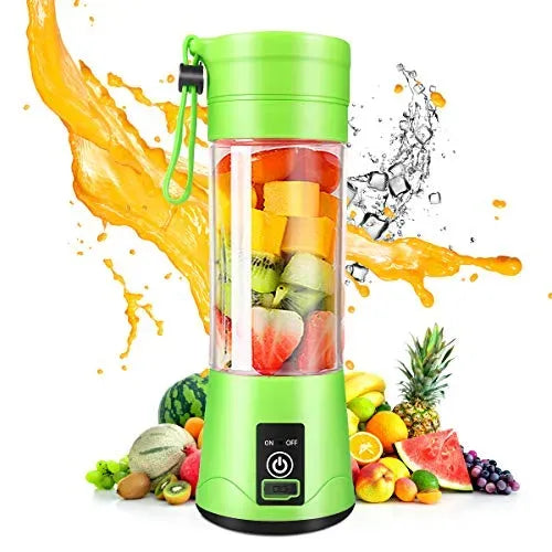 Rechargeable Portable Juicer Blender – USB Rechargeable Mini Smoothie & Fruit Juice Maker