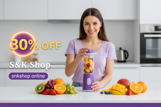 Rechargeable Portable Juicer Blender – USB Rechargeable Mini Smoothie & Fruit Juice Maker